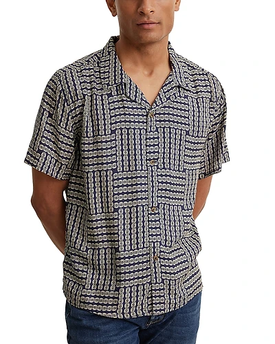 Velvet by Graham & Spencer Emilio Regular Fit Camp Shirt