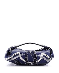 Balusoie Bag Printed Silk and Leather