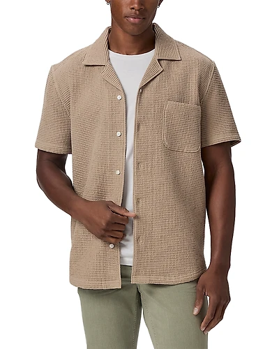 Paige Agoura Waffle Cotton Shirt