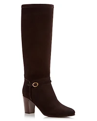 Valentino Garavani Women's Pattie Tall Suede Boots
