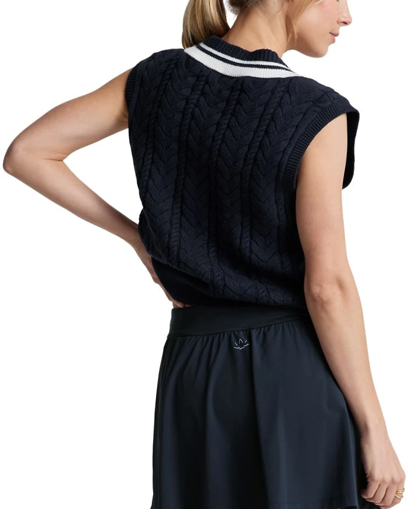 The Cable Knit Sweater Vest