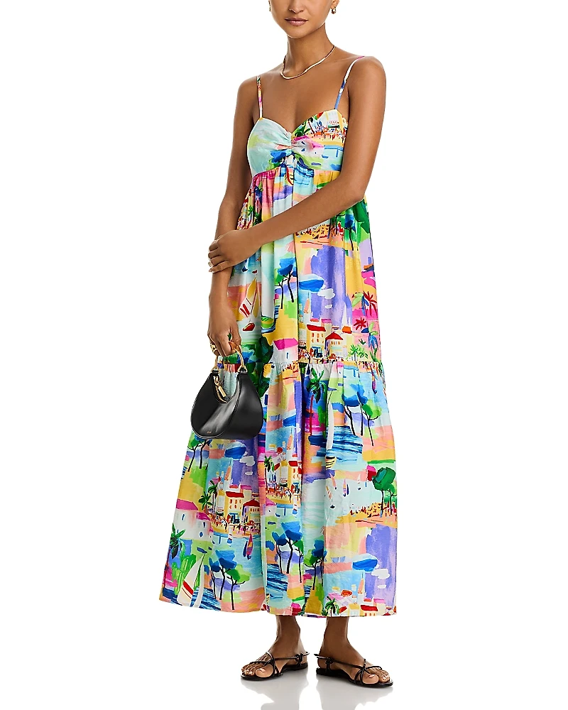 Aqua Beach Maxi Dress - Exclusive