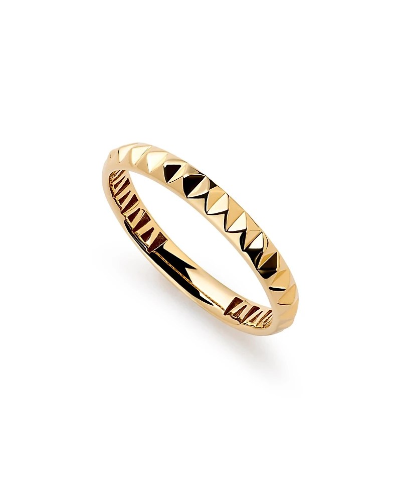 Ana Luisa Solid Gold Slim Equinox Ring