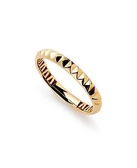 Ana Luisa Solid Gold Slim Equinox Ring