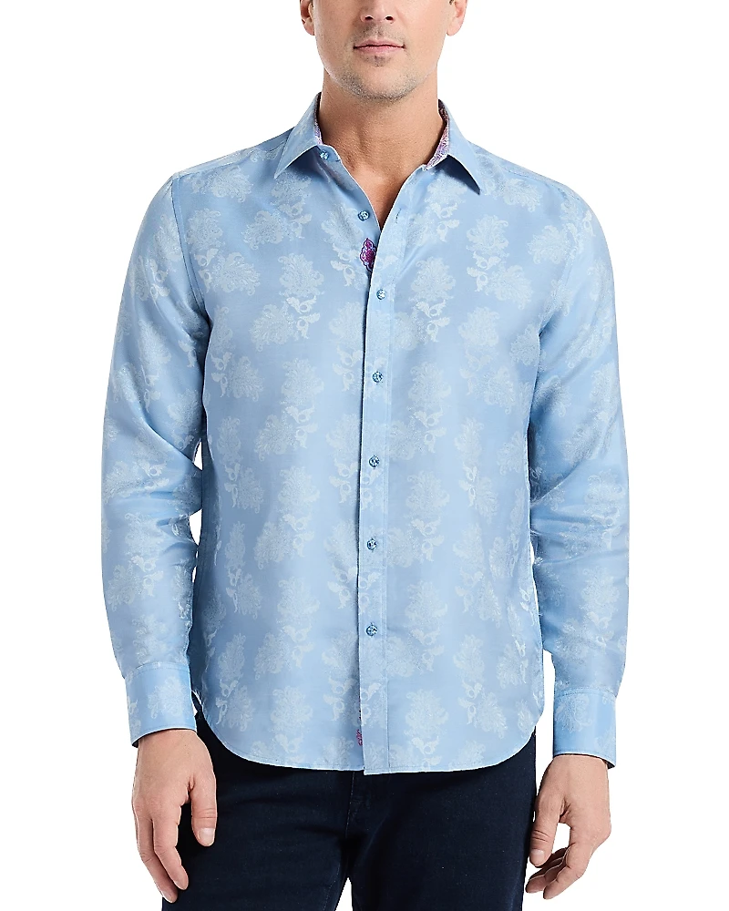 Robert Graham Paisley Woven Long Sleeve Shirt
