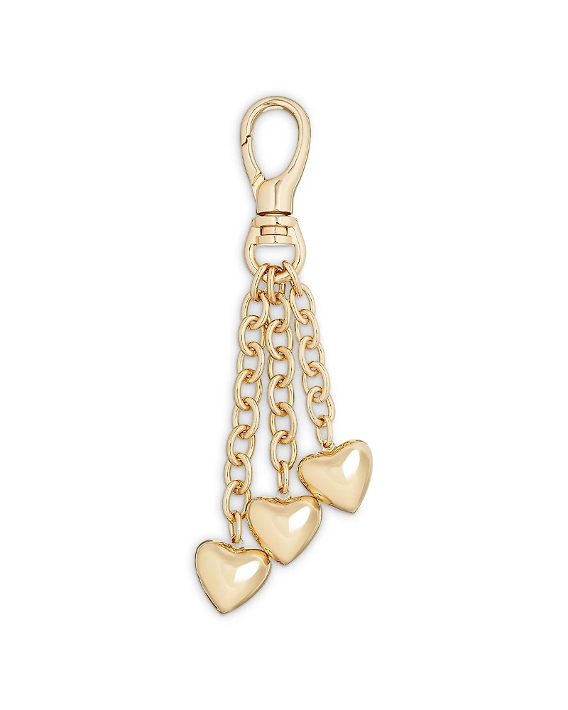 Roxanne Assoulin Mini Puffy Heart Trio Bag Charm