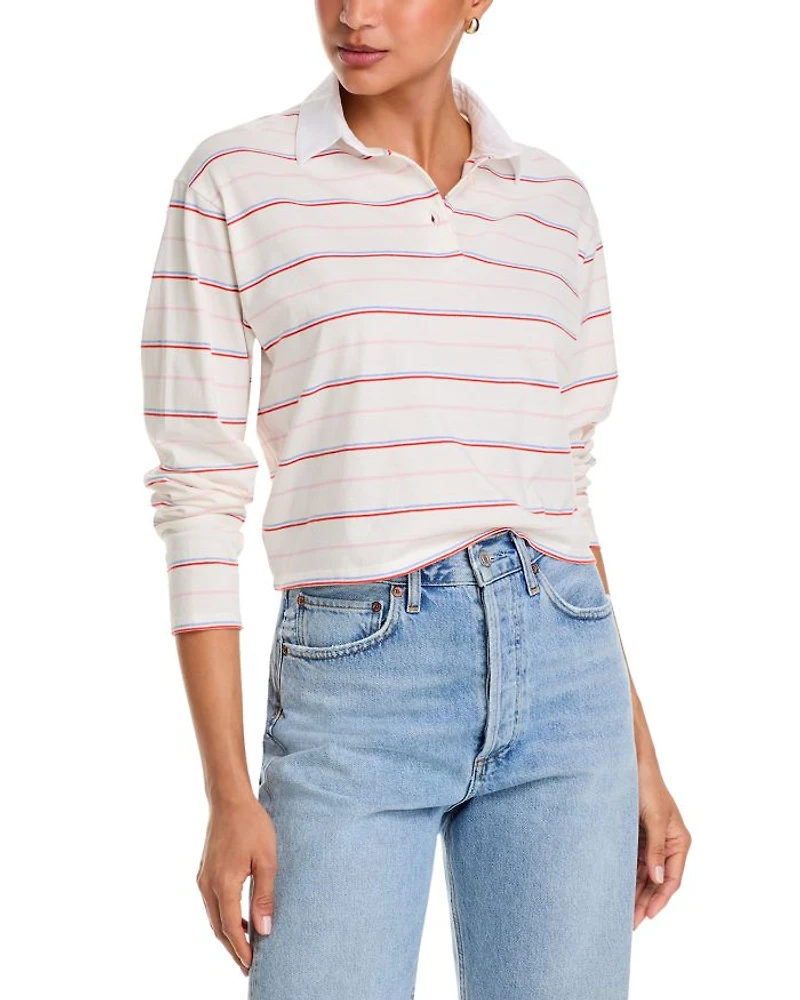 The Lexie Cropped Rugby Shirt