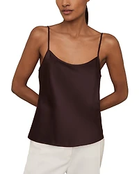Reiss Silk Scoop Neck Camisole