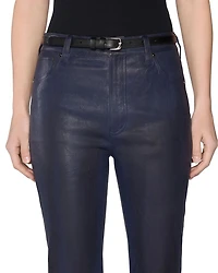 The Leather Reboot Crop Pants