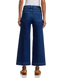 Anessa High Rise Cropped Wide Leg Jeans Kindered