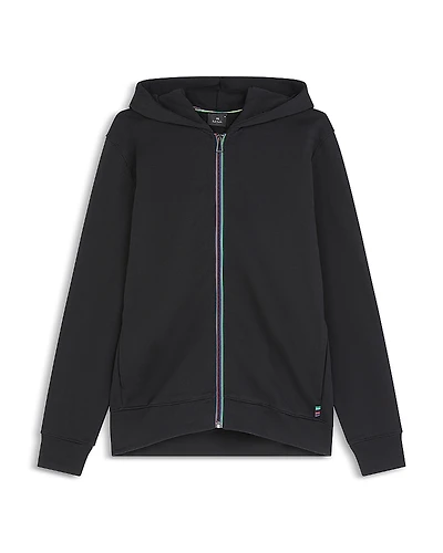 Ps Paul Smith Regular Fit Striped Zip Hoodie