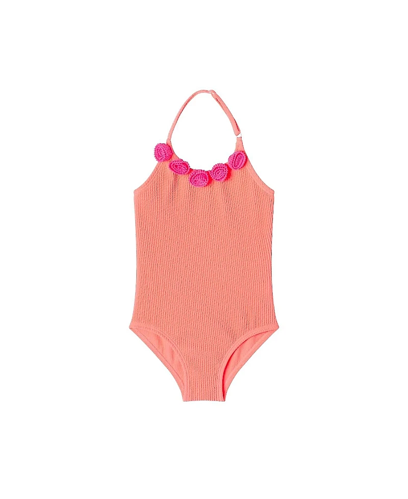 Andy & Evan Girls' One Piece Swim Suit - Little Kid