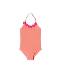 Andy & Evan Girls' One Piece Swim Suit - Little Kid
