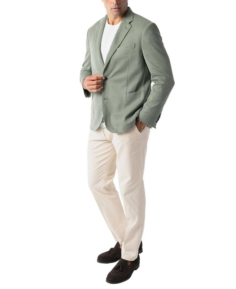 Wright Textured Knit Blazer