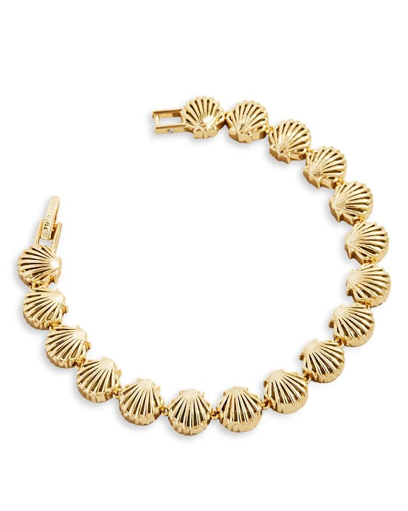 Beryl Shell Tennis Bracelet