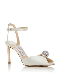 Jimmy Choo Women's Sacora 85 Ball Embellished Sandals