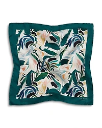 Ted Baker Boytonn Botanical Floral Silk Pocket Square