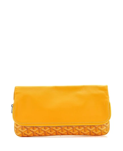 Pre-Owned Goyard Saint Marie Clutch Coated Canvas