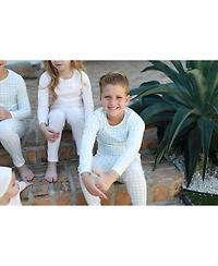 Boys' Grid Top and Bottom Pajama Set- Baby