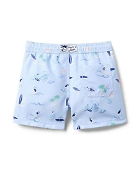 Boys' Recycled Surfer Swim Trunk - Little Kid, Big Kid