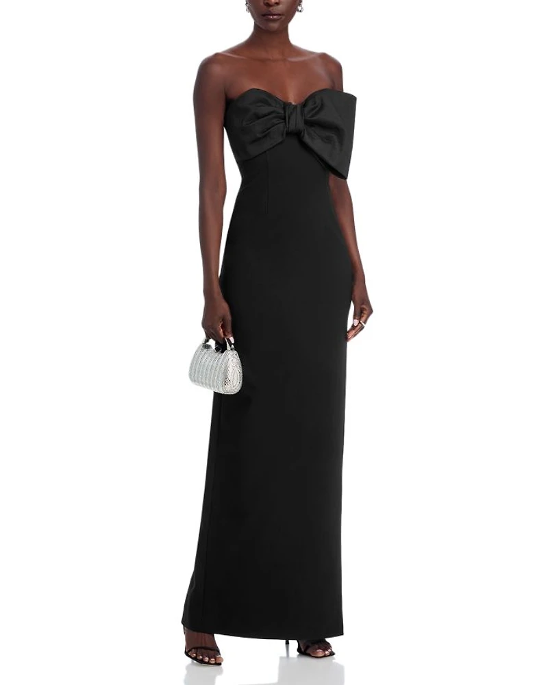 Minka Exaggerated Bow Gown