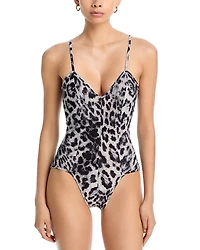 Norma Kamali Wonder Woman One Piece Swimsuit