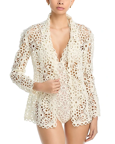 Norma Kamali Swim Cover-Up Jacket