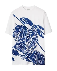 Equestrian Knight Design Regular Fit Graphic Logo Tee