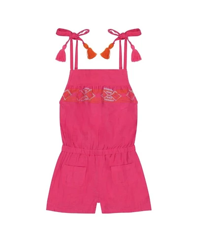 Girls' Inez Shoulder Tie Romper - Little Kid, Big Kid