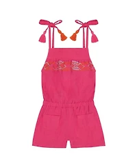 Girls' Inez Shoulder Tie Romper - Little Kid, Big Kid