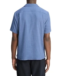 Short Sleeve Button Front Camp Shirt