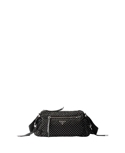 Re-Nylon Bag with Studs