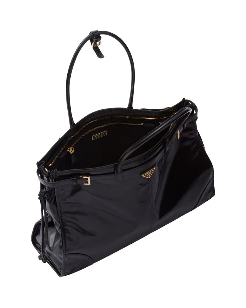 Bonnie Extra Large Convertible Leather Shoulder Handbag
