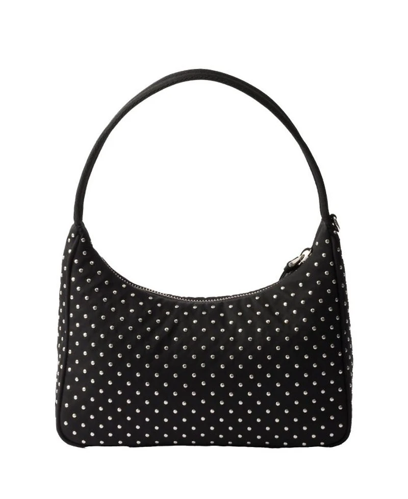 Re-Edition Re-Nylon Mini Bag with Studs