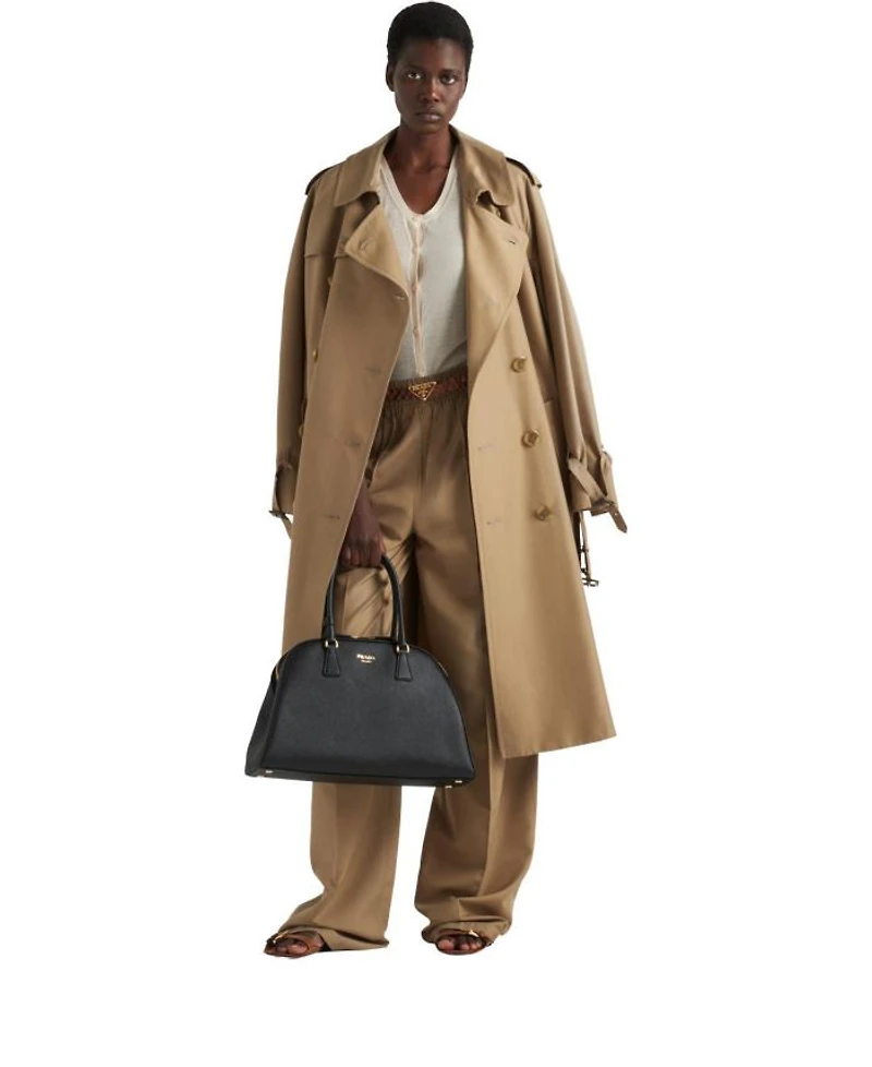 Large Saffiano Leather Bag