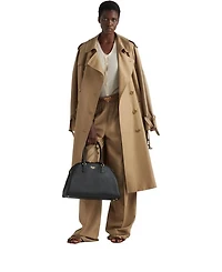 Large Saffiano Leather Bag