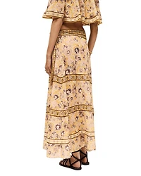 Amalia Printed Wrap Skirt