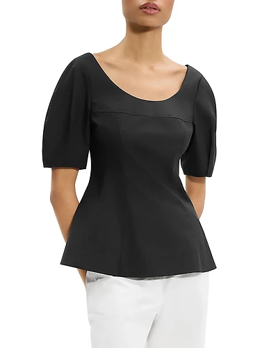 Theory Puff Sleeve Top