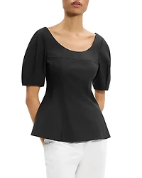 Theory Puff Sleeve Top