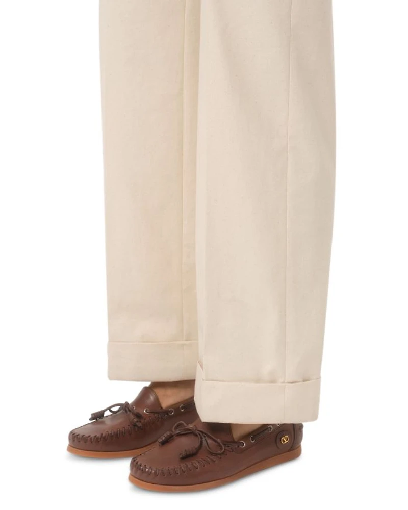 Men's Leather Boat Shoes