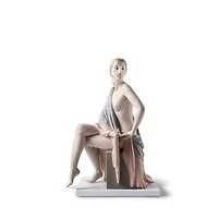 Nude with Shawl, Metallic