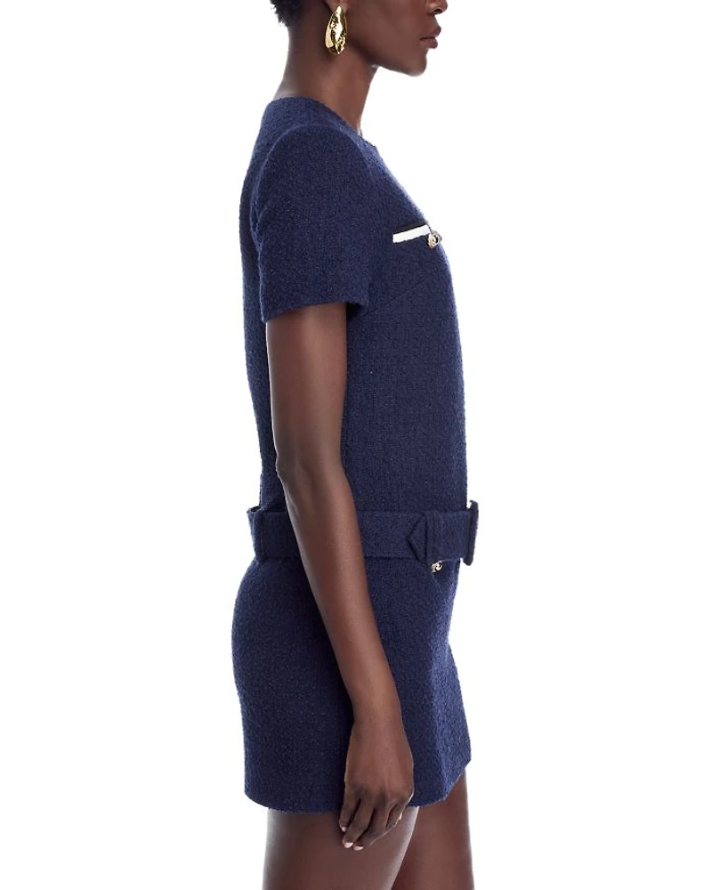 Boucle Mini Dress