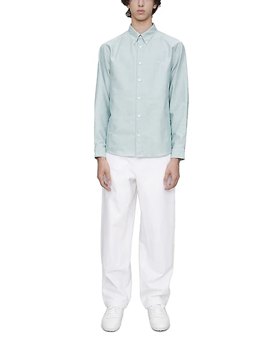 A. p.c. Greg Chemise Button Down Long Sleeve Shirt