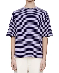 A. p.c. Bahia Striped Knit Tee