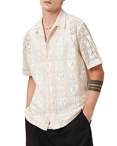 Allsaints Netley Relaxed Fit Shirt