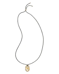 Gemini Link Adjustable Cord Pendant Necklace, 44"