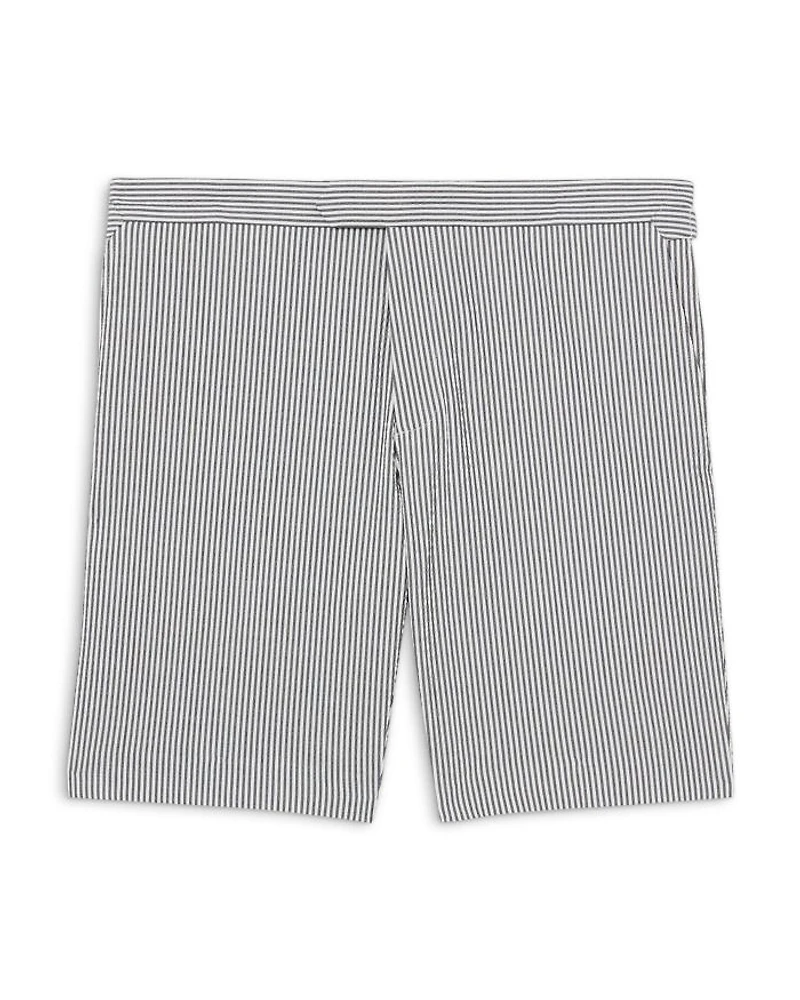 Pinstripe Seersucker 9.1" Shorts