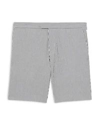 Pinstripe Seersucker 9.1" Shorts