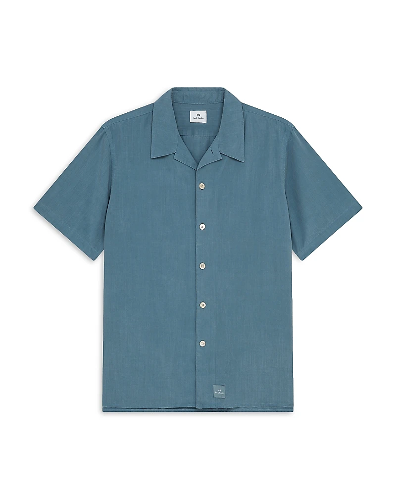 Ps Paul Smith Short Sleeve Camp Shirt