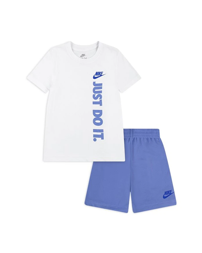 Boys' Logo Graphic Tee & Shorts Set - Little Kid